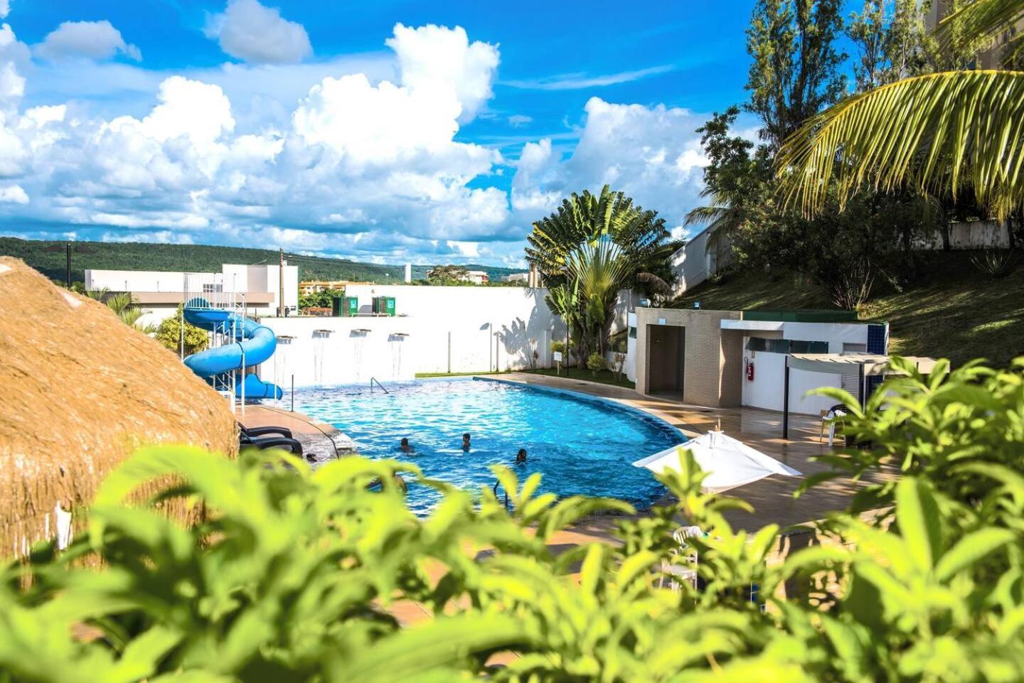 Apartamento Enseada Nautico Caldas Novas - Go ภายนอก รูปภาพ